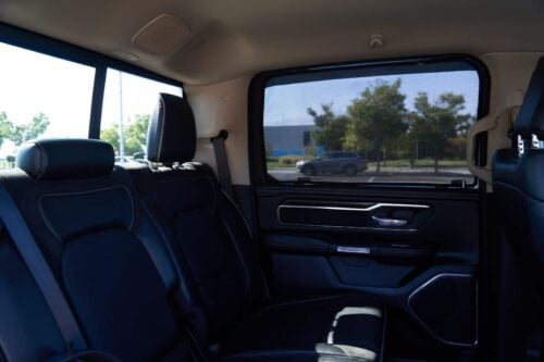 Dodge RAM Crew Cab 5th Generation Car Rear Window Shades (DT; 2019-Present)* - Image 6