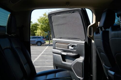 Dodge RAM Crew Cab 5th Generation Car Rear Window Shades (DT; 2019-Present)* - Image 4