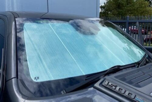 Dodge RAM Classic (DS; 2008-2024) | RAM HD 2500/3500/4500/5500 4th Generation Front Windscreen Shades (DJ; 2008-2019) - Image 4