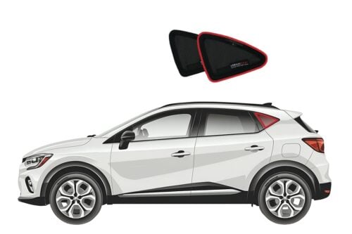 Renault Captur 2nd Generation (JB/JE; 2019-Present) | Mitsubishi ASX 2nd Generation Port Window Shades (European Market) (2023-Present)
