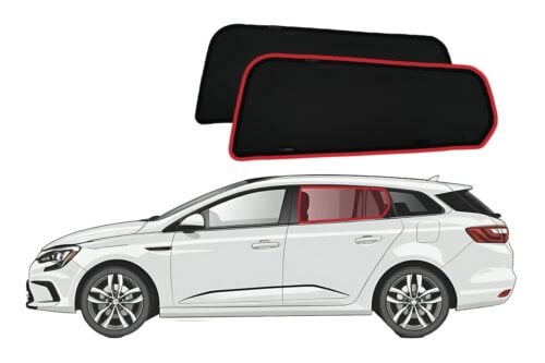 Renault Megane Wagon 4th Generation Car Rear Window Shades (2016-2023) - Image 1