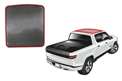 Rivian R1T Panoramic Glass Shade (2022-Present)