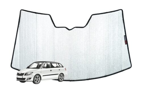 Skoda Fabia Hatchback/Wagon 2nd Generation Front Windscreen Sun Shade (5J; 2007-2015) - Image 1