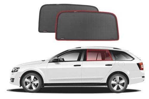 Skoda Octavia Wagon 3rd Generation Car Rear Window Shades (A7; 2013-2020) - Image 1