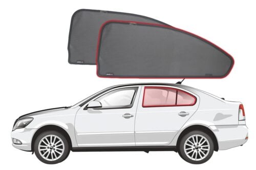 Skoda Octavia Liftback 2nd Generation Car Rear Window Shades (1Z; 2004-2013) - Image 1