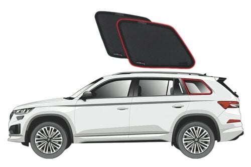 Skoda Kodiaq 1st Generation Port Window Shades (2016-2024)