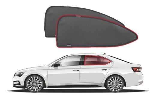 Skoda Superb Sedan/Liftback 3rd Generation Car Rear Window Shades (B8- Typ 3V; 2015-2024) - Image 1