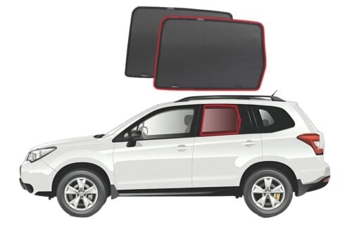 Subaru Forester 4th Generation Car Rear Window Shades (SJ; 2013-2018) - Image 1