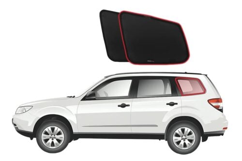 Subaru Forester 3rd Generation Port Window Shades (SH; 2008-2013)