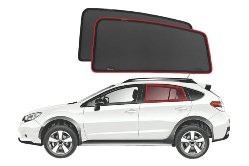 Subaru XV/Crosstrek 1st Generation/Impreza Hatchback 4th Generation Car Rear Window Shades (GP; 2011-2017) - Image 1