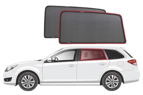 Subaru Liberty/Legacy Wagon 5th Generation Car Rear Window Shades (2009-2014) - Image 1