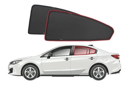 Subaru Impreza Sedan 5th Generation Car Rear Window Shades (GK; 2017-2023)