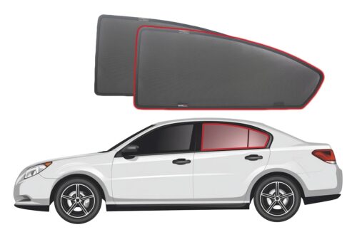 Subaru Liberty/Legacy Sedan 5th Generation Car Rear Window Shades (2009-2014) - Image 1