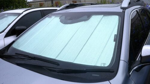 Subaru Outback 6th Generation Front Windscreen Sun Shade (BT; 2020-2025) - Image 2