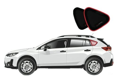 Subaru Crosstrek 3rd Generation/Impreza Hatchback 6th Generation Port Window Shades (GU; 2023-Present)