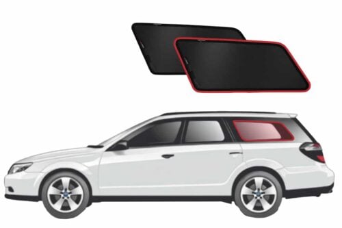Subaru Outback 3rd Generation | Liberty/Legacy Wagon 4th Generation Port Window Shades (BL/BP; 2003-2009)