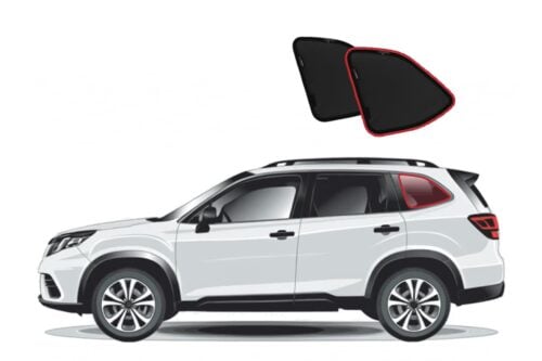 Subaru Forester 6th Generation Port Window Shades (SL; 2025-Present)