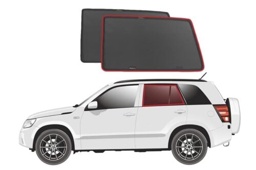 Suzuki Grand Vitara/Vitara/Escudo 3rd Generation Car Rear Window Shades (JT; 2005-2019) - Image 1