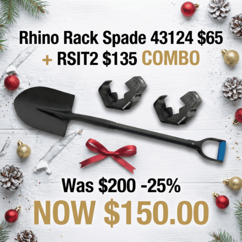 Christmas Bundle: Rhino-Rack Spade + Stow-It Lockable Utility Holder - Image 1