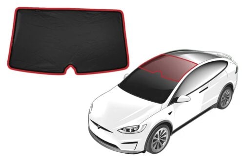 Tesla Model X Front Upper Windscreen Shade (2015-Present)