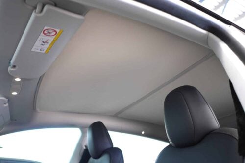 Tesla Model Y Premium Panoramic Glass Shade (2 Pieces) (2020-2024) - Image 2