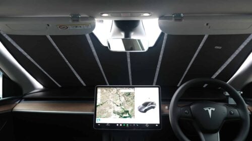 Tesla Model Y Front Windscreen Sun Shade (2020-2024) - Image 3