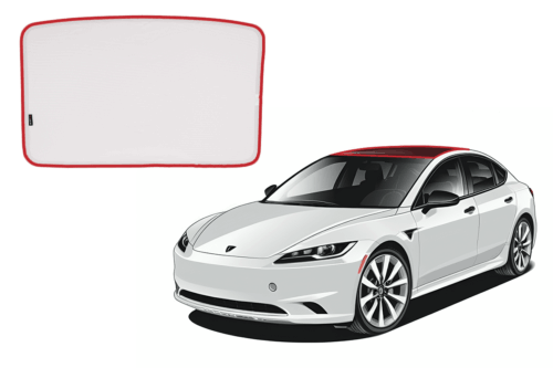 Tesla Model 3 (Facelift) Premium Panoramic Glass Shade (1 Piece) (2023-Present)