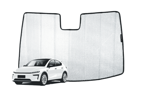 Tesla Model Y Facelift Front Windscreen Sun Shade (2025-Present) - Image 1