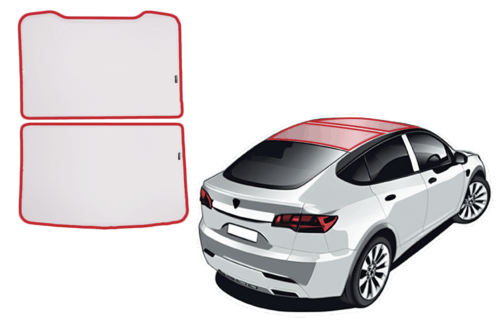 Tesla Model Y (Facelift) Premium Panoramic Glass Shade (2025-Present)