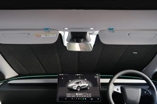 Tesla Model Y Facelift Front Windscreen Sun Shade (2025-Present) - Image 3