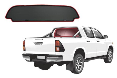 Toyota Hilux 8th Generation | TruckMasters OX Rear Windscreen Shade (AN120/AN130; 2015-Present)