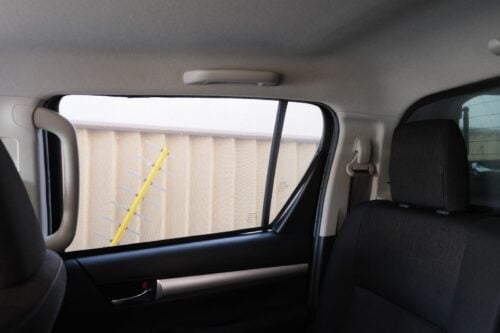 Toyota Hilux 8th Generation | TruckMasters OX Car Rear Window Shades (AN120/AN130; 2015-Present) - Image 2