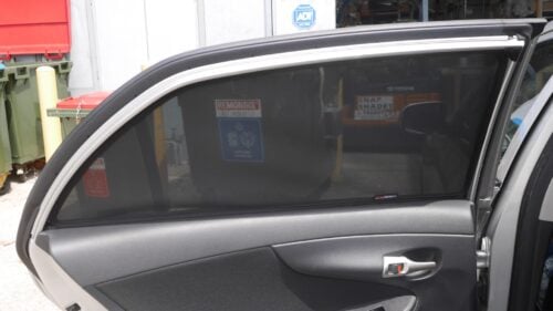 Toyota Corolla Sedan 10th Generation Car Rear Window Shades (E140/E150; 2006-2013) - Image 2