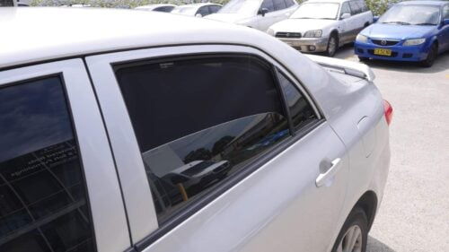 Toyota Corolla Sedan 10th Generation Car Rear Window Shades (E140/E150; 2006-2013) - Image 3