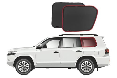 Toyota LandCruiser 200 Series | Lexus LX Port Window Shades (J200; 2007-2015)
