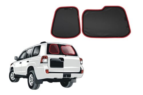 Toyota Landcruiser 200 Series Rear Windscreen Shade (Barn Doors) (J200; 2007-2021)