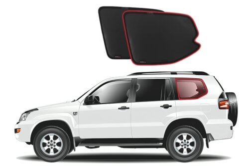 Toyota LandCruiser Prado 120 Series | Lexus GX 470 Port Window Shades (J120; 2003-2009)