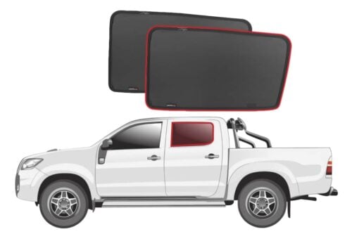 Toyota Hilux 7th Generation | TruckMasters OX Car Rear Window Shades (AN10/AN20/AN30; 2004-2015)
