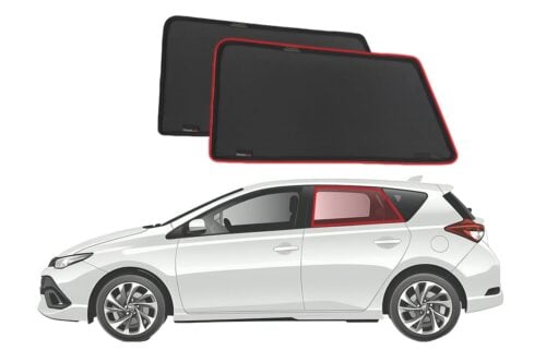 Toyota Corolla | Scion iM Hatchback 11th Generation Car Rear Window Shades (E170; 2012-2019) - Image 1