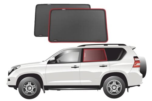 Toyota LandCruiser Prado 150 Series | Lexus GX 460 Car Rear Window Shades (J150: 2009-2023)