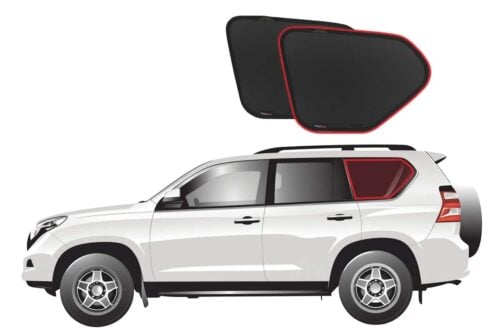Toyota LandCruiser Prado 150 Series | Lexus GX 460 Port Window Shades (J150: 2009-2023)