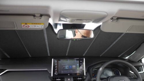 Toyota RAV4 5th Generation | Suzuki Across Front Windscreen Sun Shade (XA50; 2018-2025) - Image 3