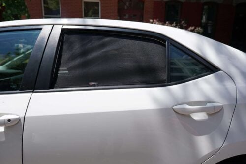 Toyota Corolla Sedan 11th Generation Car Rear Window Shades (E170; 2013-2019) - Image 5
