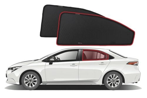 Toyota Corolla Sedan 12th Generation Car Rear Window Shades (E210; 2019-Present)