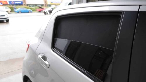 Toyota Yaris/Vitz Hatchback 3rd Generation Car Rear Window Shades (XP130; 2010-2019) - Image 5