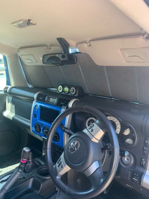 Toyota FJ Cruiser Front Windscreen Sun Shade (2006-2022) - Image 5