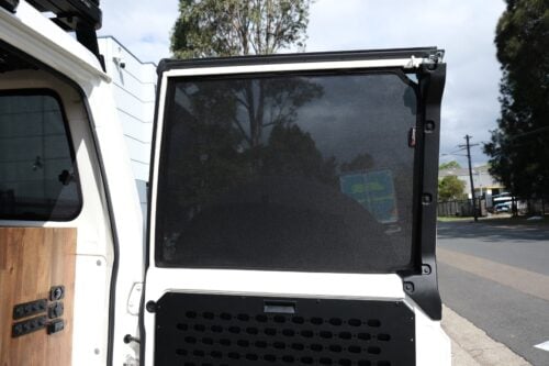 Toyota LandCruiser Troop Carrier Rear Windscreen Shade (2 Pieces) (78 Series; 1984-Present) - Image 4