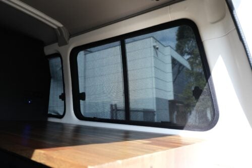 Toyota LandCruiser Troop Carrier Third Row Port Window Shades (78 Series; 1984-Present) - Image 5