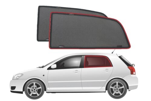 Toyota Corolla Hatchback 9th Generation Car Rear Window Shades (E120; 2000-2007) - Image 1