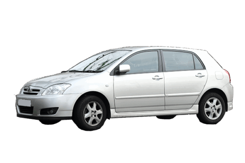 Toyota Corolla Hatchback/Sedan/Wagon 9th Generation Front Windscreen Sun Snap Shades (E120- E130; 2000-2007) - Image 2